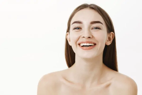 happy woman after PDO Thread Lift Treatments