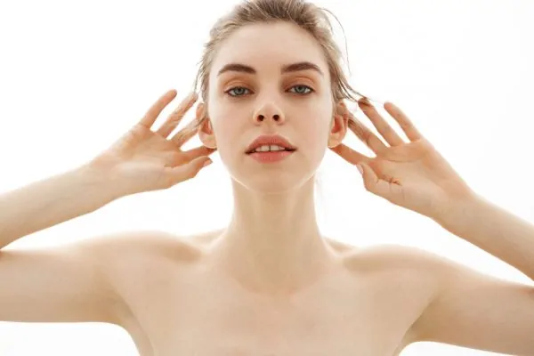 Portrait of young woman
