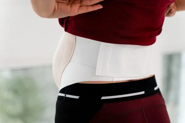 woman wear medical-grade compression garment