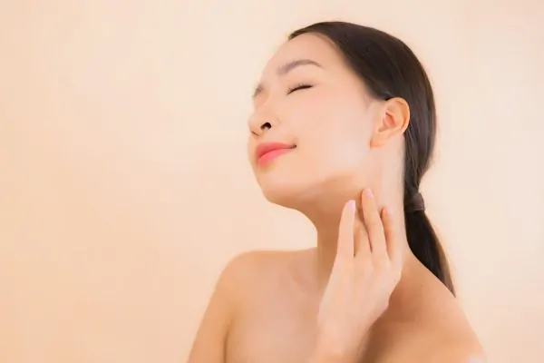 woman with Pretty neck