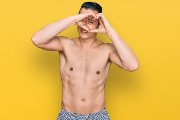 young man with HD Liposuction result