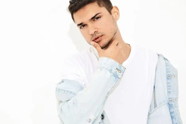young model man